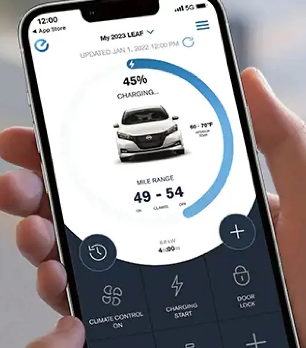 App NissanConnect® EV y Servicios para LEAF®