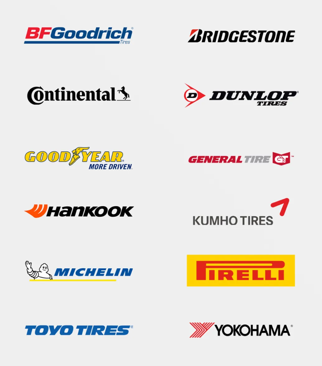 Choose from the biggest brands